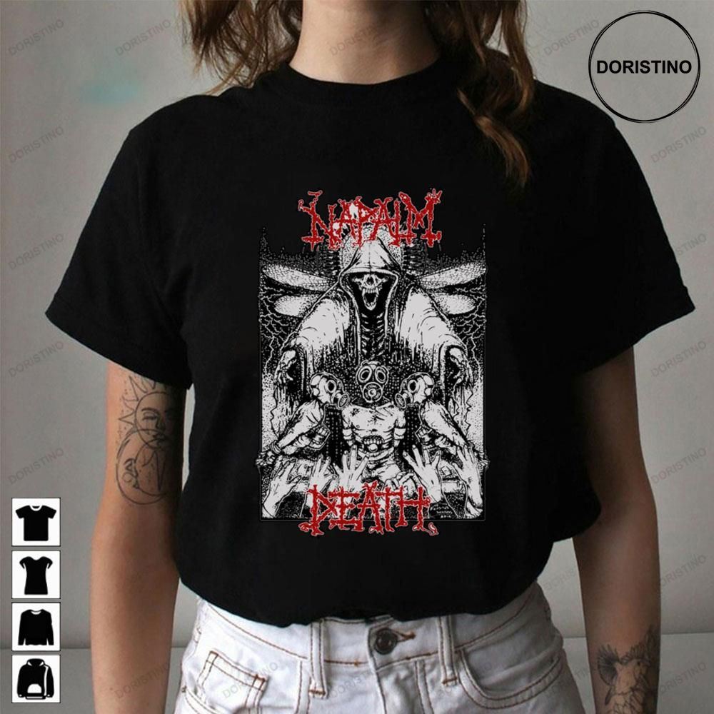 Scary Napalm Death Limited Edition T-shirts